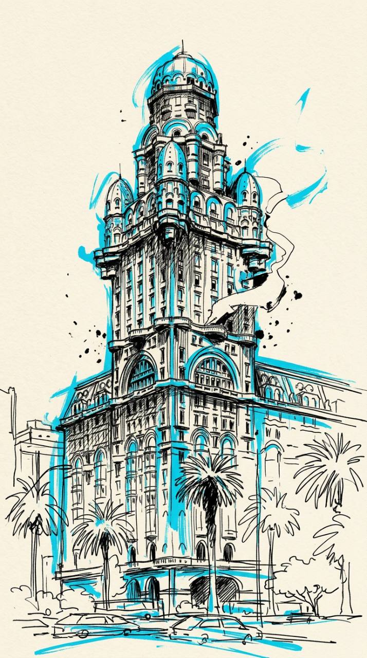 Versión del Palacio Salvo 5